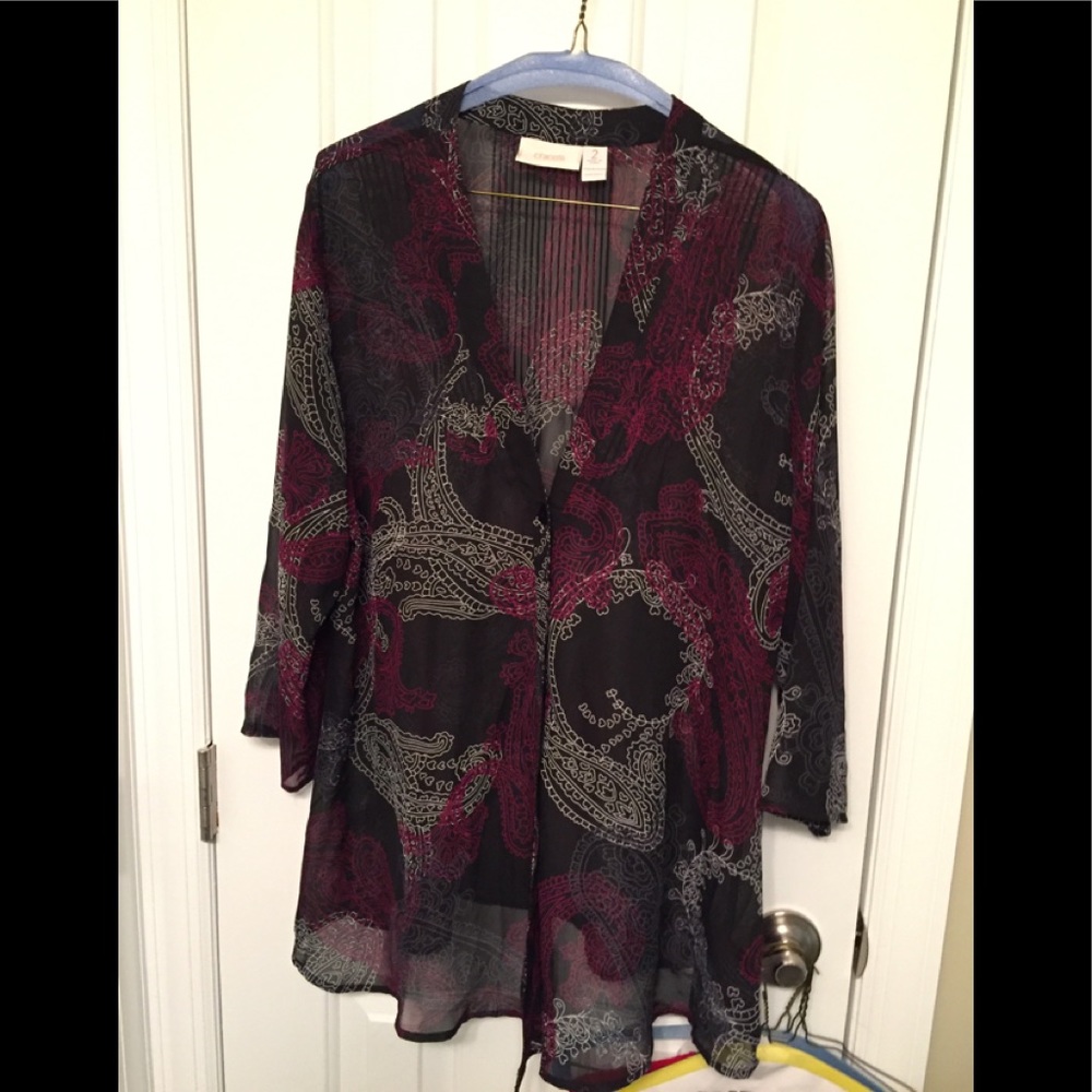 Chico’s sheer coverup